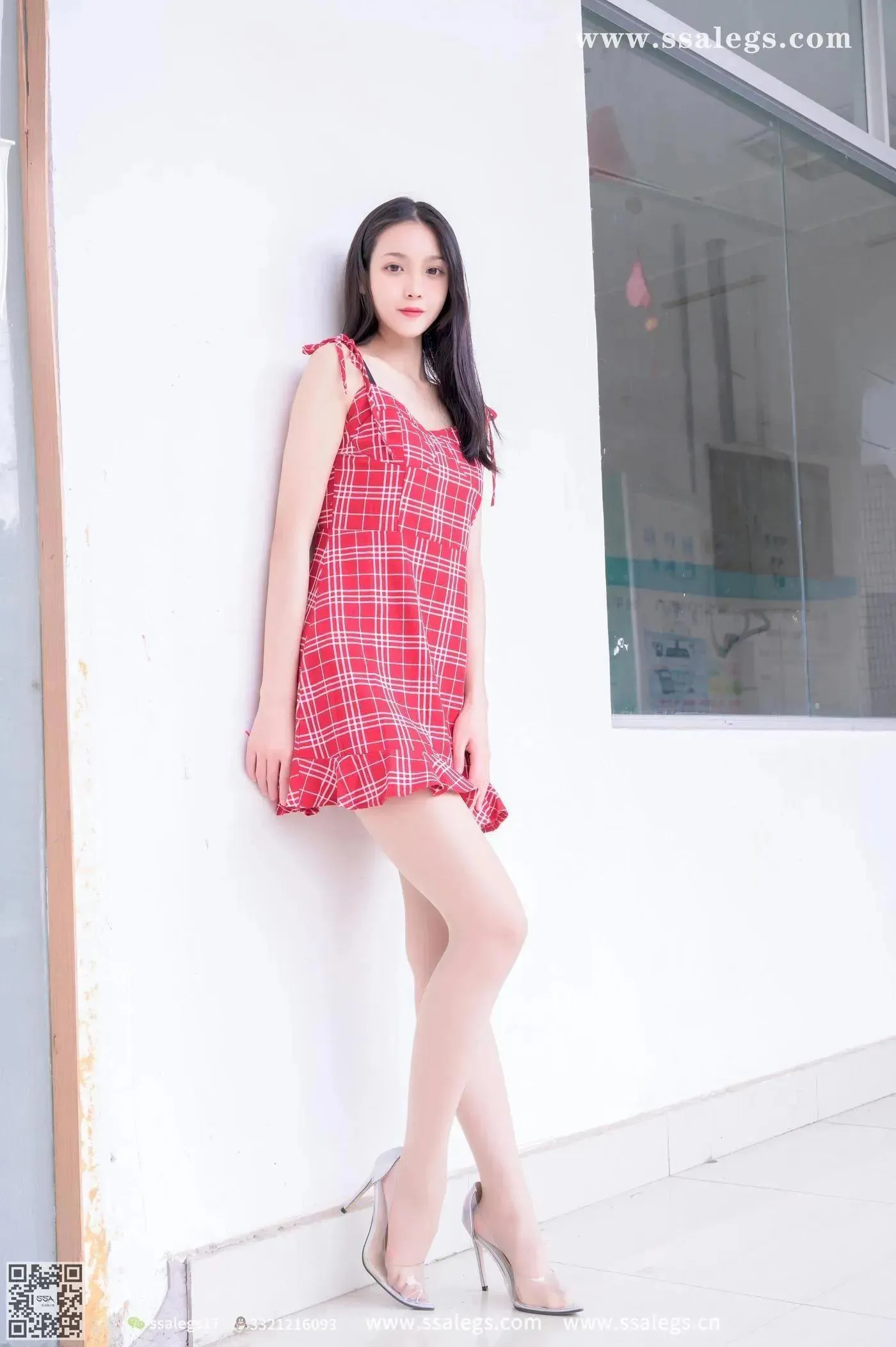 [SSA丝社]超清写真 NO.379 君君小区花园的靓丽风景线[23] [49P]插图2